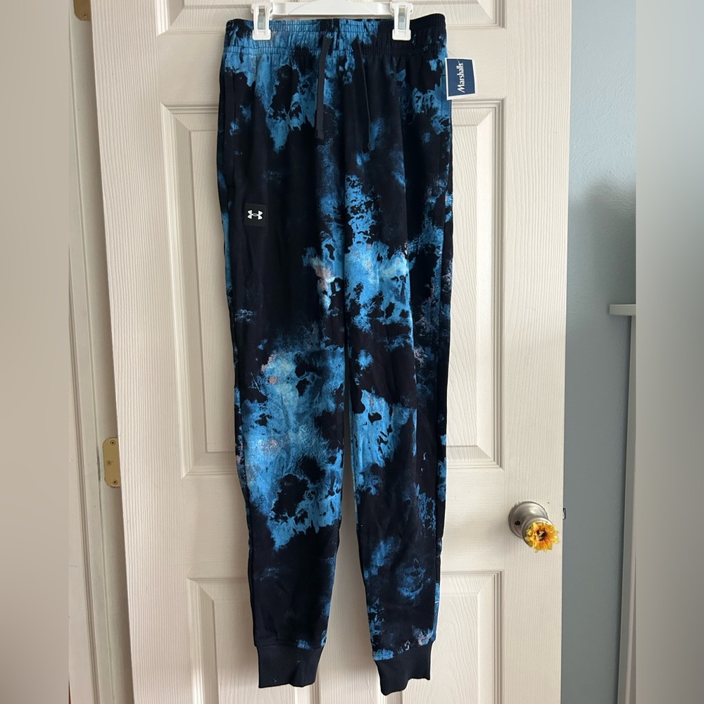Under Armour Men's Rival Fleece Hyper Dye Joggers Size Small